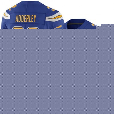 Los Angeles Chargers NFL Football Nasir Adderley Electric Blue Jersey Youth Limited  #32 100th Season Rush Vapor Untouchable